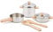 New Classic Toys - Metal Pan Set - 7 Piece Cooking Utensils, Pots and Pans for Kids Kitchen Accessories