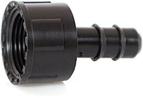 Raccordo portagomma con ghiera femmina 3/4 x 16mm per impianti di irrigazione