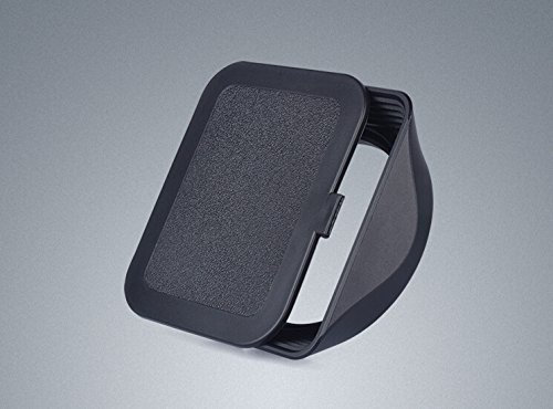 YEWOOP LH-49 Gegenlichtblende aus schwarzem Metall, Aluminiumlegierung, 49 mm, mit Kunststoffblende, speziell für Leica Q (type116), Sony A7R A7RII RX1 RX1R RX1RII Kamera