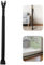 Guard Dog Security Door Jammer 2-in-1 Adjustable Door Knob Jammer & Sliding Patio Door Security Bar – 40 Different Adjustments (Black, 1 Pack)
