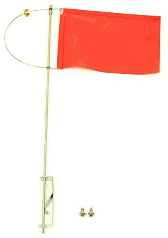 New Marine - Indicatore di direzione del vento con contrappeso per barche a vela, 125 mm, colore: Rosso