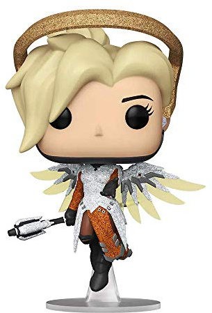 Funko Pop! Games: Blizzard 30th - Mercy - Diamant-Glitzer - Overwatch - Vinyl-Sammelfigur - Geschenkidee - Offizielle Handelswaren - Spielzeug Für Kinder und Erwachsene - Video Games Fans