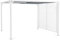 GAZEBO NOAH 3X3.6 BIANCO LH30, Classico, Metallo