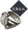 Hanayama Cast Ring II Puzzle - Level 5 von 6 - sehr schwer - inkl. Crux Aufkleber