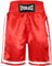 Everlast Männer Sport Boxen Hose Competition Boxing Shorts, Rot/Weiß, S
