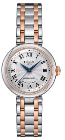 TISSOT Bellissima Automatic Ladies Two-Tone Watch T126.207.22.013.00