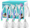 Neijiaer Anti Mouche Ventilateur de Table, Anti Moucherons Plié et Suspendu, Ventilateur Anti Moustique Exterieur Efficaces Alimenté par USB ou Batterie pour Cuisine, BBQ, Fêtes (Blanc,4PCS)
