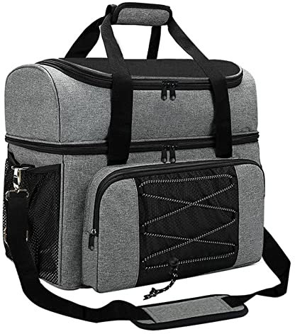 Kavylany Bowlingtasche und gepolsterte Trennwand für Doppelball, 1 Paar Bowling