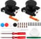 GeeekPi Original Gulikit Hall Joystick for Joy-Con, Right and Left Joy Con Controller Replacement Electromagnetic Stick No Drifting for Nintendo Swicth/Switch OLED Repair (1 par)