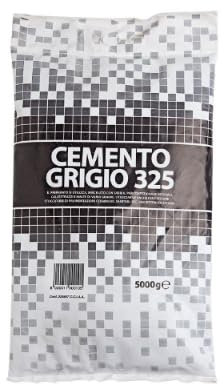 La zappa Cemento Grigio in polvere per riparazioni e resistente all'acqua (5 Kg)