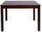 Krok Wood Esstisch Tomas aus Massivholz in Buche, Farbe Dunkle Eiche (110 х 75 х 75 cm)