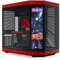 HYTE Y70 Touch Infinite Dual Chamber ATX Mid Tower Modern Aesthetic Case with Integrated 2.5K LCD Touchscreen - Black Cherry