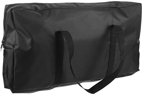 Toddmomy Grill-Tragetasche Campingkocher Tragen Grillwerkzeuge Schlafsack Taschen Grillzubehör Toasterbeutel Reißverschlüsse Aufbewahrungstasche Für Picknickgeschirr Black Polyester