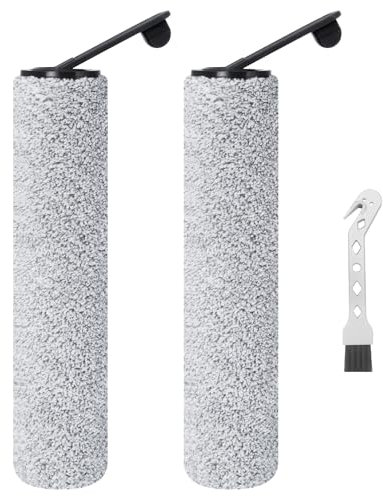 Fixbetter Spazzole a Rullo Ricambi per Accessori per Dreame H11 Core / H12 Aspirapolvere Bagnati e Secchi Senza Fili, 2 Spazzole a Rullo + 1 Spazzola di Pulizia