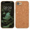 kwmobile Hülle kompatibel mit Apple iPhone 16e - Kork Handyhülle Cover - Schutzhülle TPU Case in Hellbraun