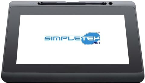 SIMPLETEK - Tablette graphique avec stylo pour signature graphique et PDF | Signature Set DTH-1152 | Logiciel de signature PDF inclus