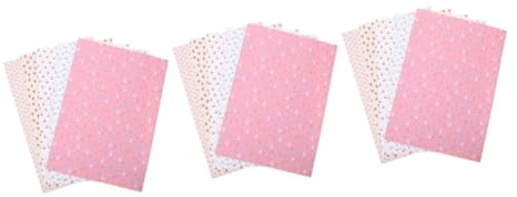 Abaodam 15sheets Miniature Dollhouse Decor Peel and Stick Wallpaper Doll House Wallpaper for Living Bedroom