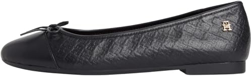 Tommy Hilfiger Damen Th Monogram Ballerina Fw0fw09468Ballerinas