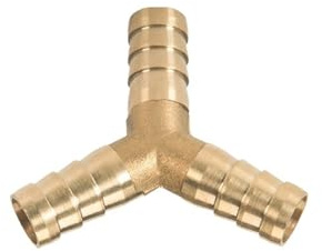 Connecteur de raccord tuyau en laiton, 2 3 4 voies, for à 19mm(Y 3 Brass,4mm)