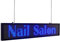 Leadleds Ultra-Thin Design P5mm 16X96 Pixel SMD LED programmierbare Scrolling Nachricht Sign Board, PC Software Change messages (blau)