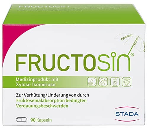 FRUCTOsin STADA - Medizinprodukt bei Fructosemalabsorption - zur Linderung von durch Fruktosemalabsorption bedingten Verdauungsbeschwerden - 1 x 90 Kapseln