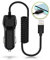 Auto Ladekabel kompatibel mit Samsung Galaxy S25 S24 S23 S22 S21 S20 S10 USB-C Typ C Kfz Ladegerät 15W Universal Lade Car Kabel Schwarz