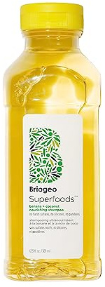 Briogeo Superfoods Banana + Coconut Nourishing Shampoo, Replenish Dull, Dry Hair and Supports Healthy Hair and Scalp, Vegan, Phalate & Paraben-Free - 369ml