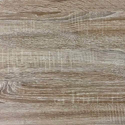 [15,44€/m²] Klebefolie in Holz-Optik - WUNSCHMAß inkl. Rakel & E-Book I Selbstklebende Holz Folie für Möbel & Küche - hitzebeständig & abwaschbar I Möbelfolie Holzdekor (SONOMA EICHE, LFM x 45cm)