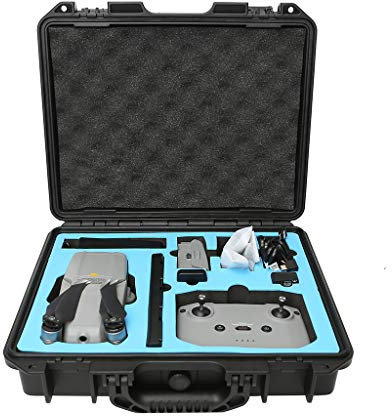 DJFEI Hard Tragetasche für DJI Mavic Air 2 Drone, Waterproof Hard Case Handtasche Passend für DJI Mavic Air 2 Drohnen Batterien, Ladegerät Netzteil und Fernbedienung