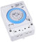 VILLCASE Clock Mechanical Timer Switch, 12VAC/ DC Portable Precise Control, 24 Hours Timer for Outdoor Home Kitchen Outdoor Clock