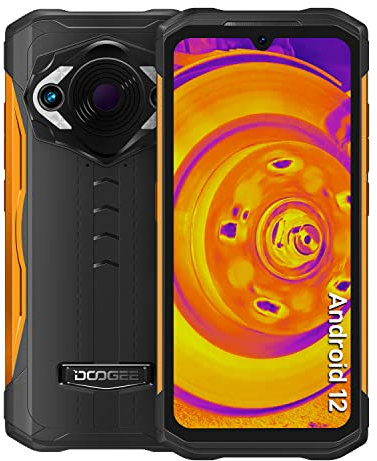 DOOGEE S98 Pro Outdoor Handy mit 256x192 Wärmebildkamera, 8GB+256GB Speicher Android 12 Smartphone ohne Vertrag,20MP Nachtsicht + 48MP Kamera, Helio G96 6.3'' FHD+ 6000mAh Akku, 4G Dual-SIM IP68 2022