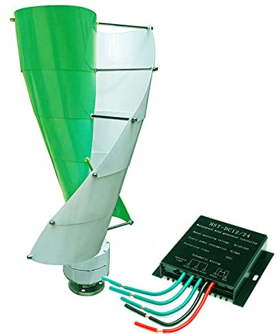 AZICYN Turbinas eólicas 10000W Alternadores Turbina eólica, Generador de energía eólica para Marina + Kit de Rueda de generador Kit de energía eólica (48v) (220v)