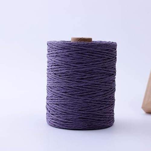 Feiniao Raffia Yarn Knitting Crochet Paper Straw Rope Thread For Weaving Summer Handmade Hat Basket Handcrafts Tricots DIY Material Rug