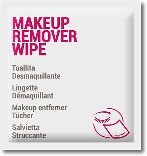 GPQ - Lingette Démaquillante Visage | 250 unités | Amenities Nettoyant Visage | Hydratant - Peau douce - Sans parabène - Biodégradable | Humide et jetable | Hôtel, B&B, Voyage | Fabriqué UE