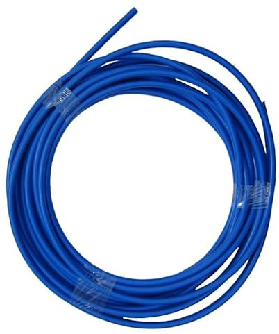 UKCABLE-TIES 2M Cable Sleeving Blue PVC Electrical Wire Cable Sleeves (3MM)