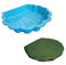 Wassermuschel Sandmuschel mit Abdeckung Auswahl (türkis incl. Abdeckplane)