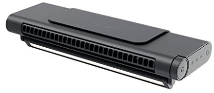 YIUPEDRFG Computer Bildschirm Ventilator, hängendes Zerstäubungs Nebelgerät, blattloser Clip, Cooler Nebel Luftbefeuchter, Luftkühler für Zuhause, Wohnheim, Schwarz