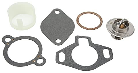 MerCruiser-Thermostat-Kit, MerCruiser-Thermostat-Gehäusedichtung, Thermostat-Kit 807252Q5, Ersatz für MerCruiser mit Hülse 160° 4,3 L, 5,0 L, 5,7 L, 7,4 L, 8,2 L ab 1987