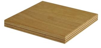 kaiserkraft | Werkbankplatte Buche Multiplex | Plattenstärke 25 mm | BxT 1000 x 600 mm