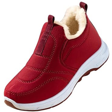 Generisch on schuhe damen sale Stiefeletten Damen Wasserdicht Warm Gefütterte Schneestiefel Winterschuhe Bequem Rutschfeste Winters damen sale damenmode sale