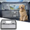 JOYTUTUS Red de protección para perros para coche, red de separación, con ventana, rejilla separadora universal para perros, 127 x 79 cm, para coches, SUV, camiones