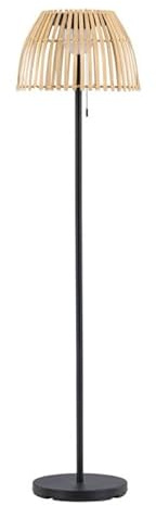 Paris Prix Lampadaire d'Extérieur en Bambou Mabis 150cm Naturel