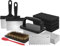 Kit de limpieza de plancha, piedra pómez de limpieza de bloques de ladrillos para parrilla, raspador de plancha, almohadillas para estropajo, accesorios resistentes para parrilla, utensilios de cocina