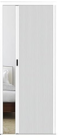 XLIHAWY Falttür, Innenbereich Falttür, Faltschranktüren Mit Griff Für Schlafzimmer Türrahmen Schrank, Montagezubehör(80x40cm)