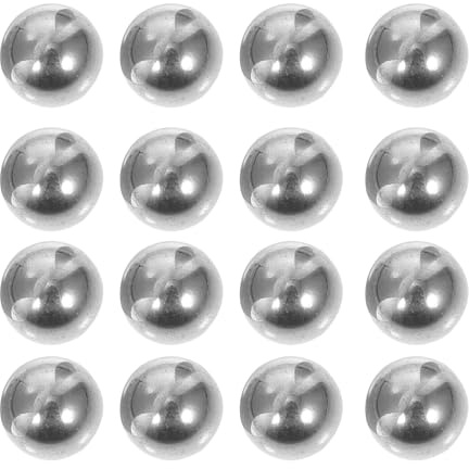 Ciieeo Stainless Steel Paint Mixing Balls Reusable for 120pcs 7mm Diameter and Stirring Steel Balls Mixing Agitator Nail Polish Airbrush Paints for DIY Nail Art