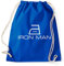 Styletex23 Iron Man Turnbeutel Sportbeutel, Royalblue