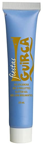 FIESTAS GUIRCA Tubo de Maquillaje Azul a Base de Agua 20 ml.