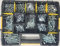 500 Piece Stanley Box 1/4 & 5/16 UNC ZINC Nuts Bolts and Washer Assortment KIT