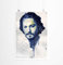 Paul Sinus Art Johnny Depp I 90x60cm auf Masterclass Metallic Pearl High Gloss Photo Paper