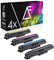 Alphafax Toner TN243CMYK kompatibel für Brother TN-247 TN-243 XXL für HL-3210CW HL-L3230CDW HL-L3270CDW (4 Stück)